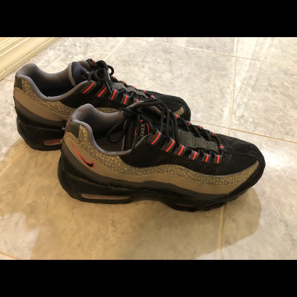 NIKE AIR MAX '95 PREMIUM "SAFARI" BLACK/ASH